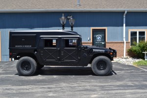 Police Humvee