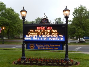 Community Event Sign